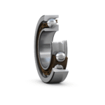 skf angular contact ball bearing single row b(e) design with p cage
